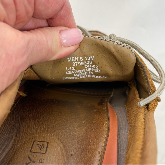 Sperry Classic Billfish Boat Shoe Dark Tan 13 - Picture 9 of 13